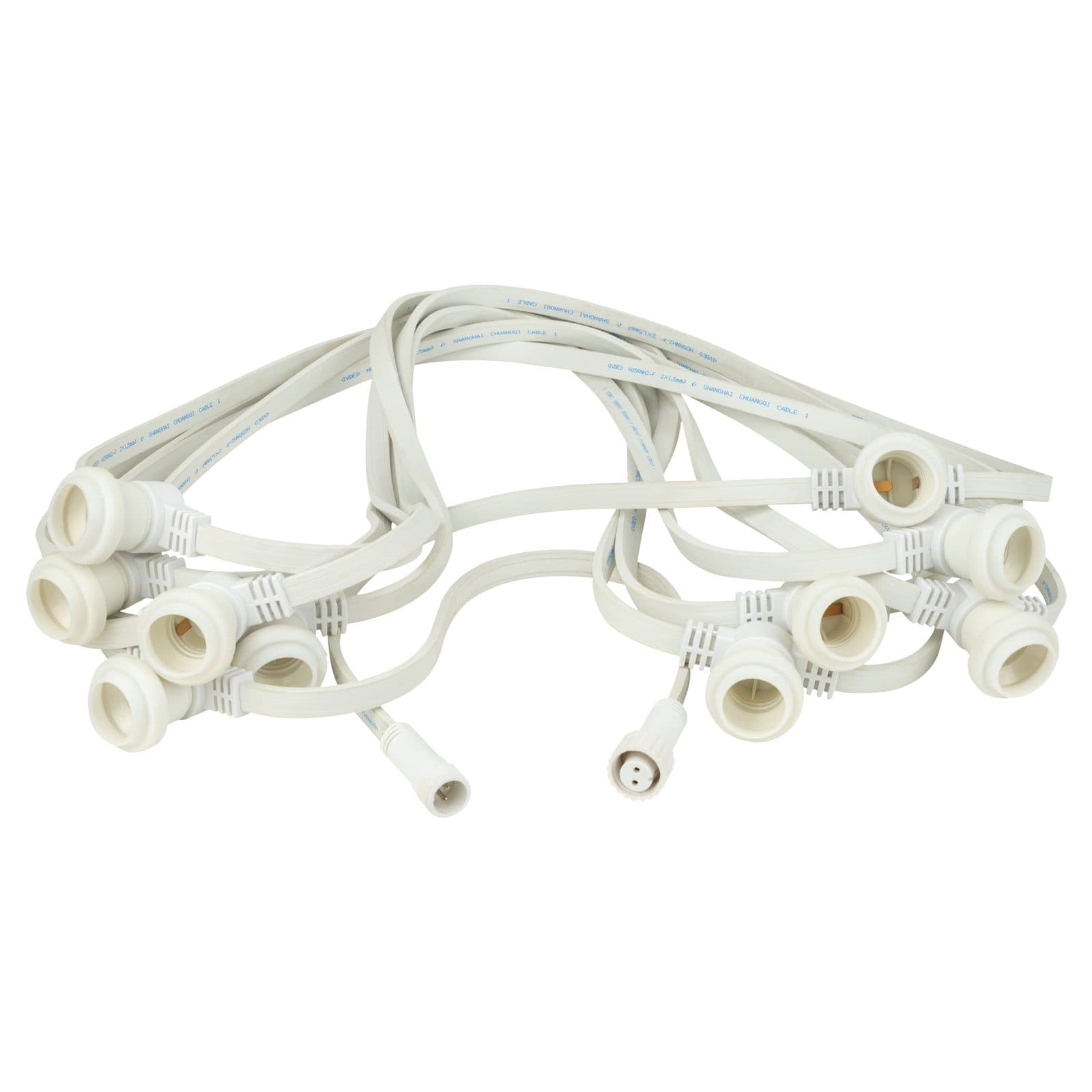 Festoon Light E 27 White - Showgear E 360110