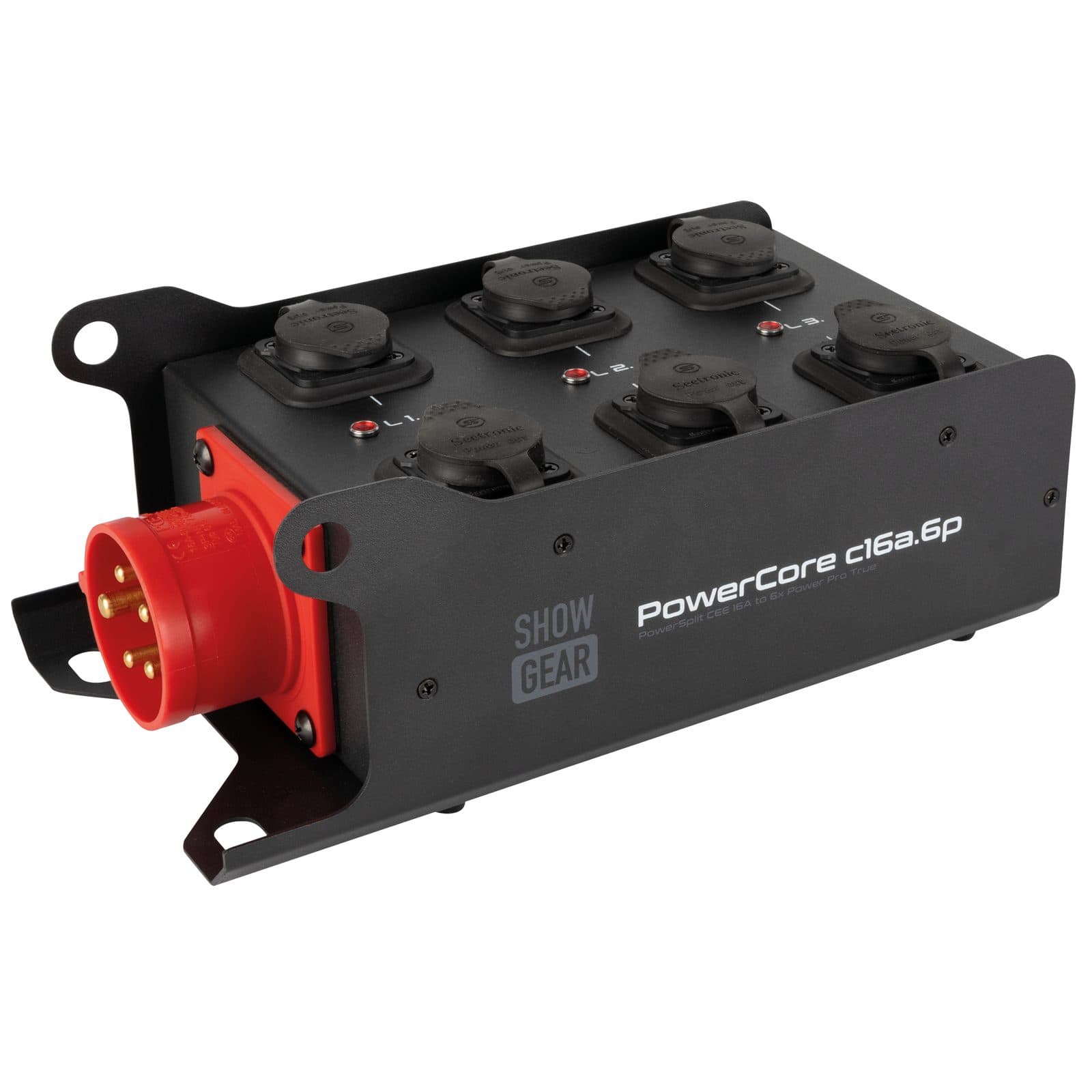 Splitter CEE 16A.6P - Showgear E620012