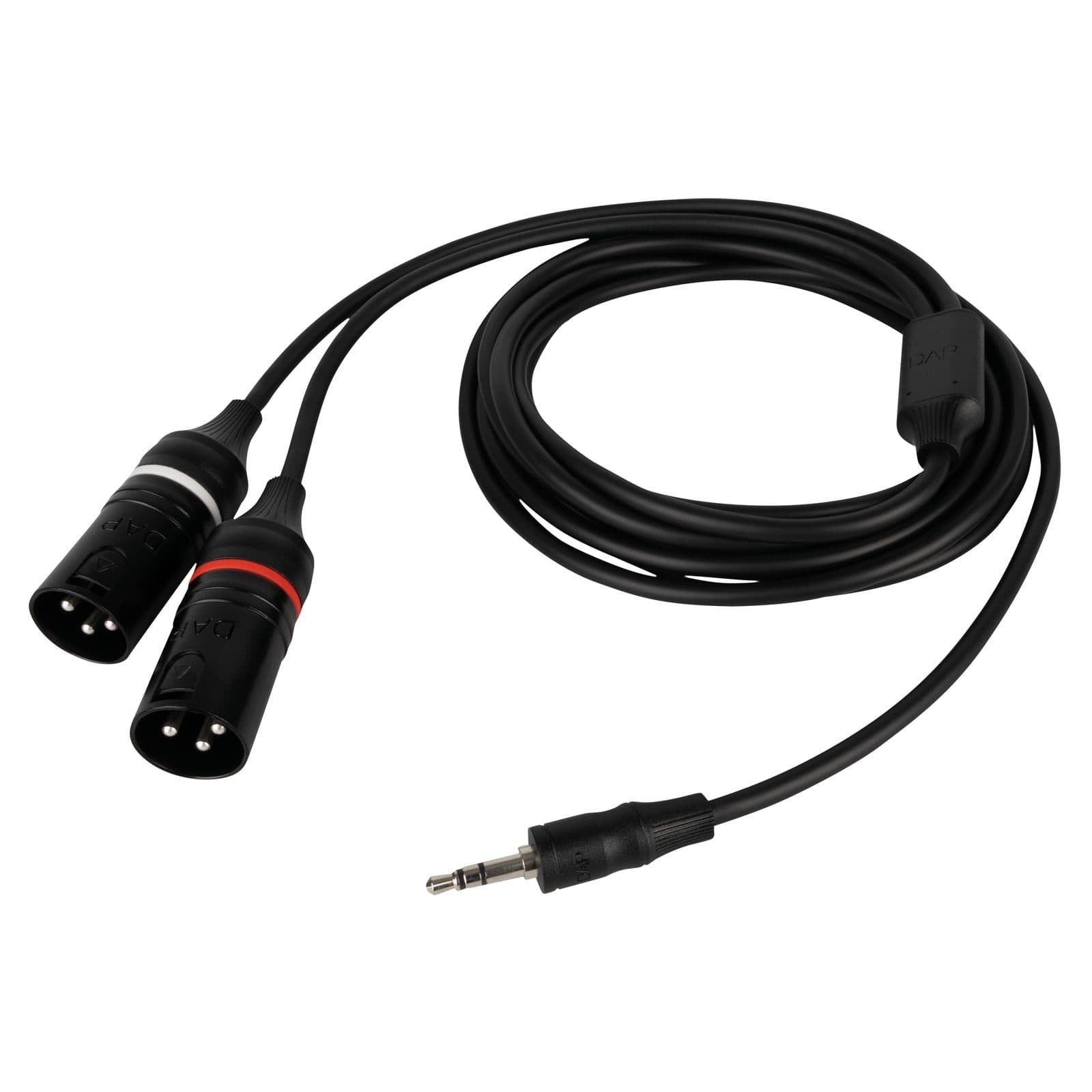Mini-jack stereo audio cable to 2 XLR/M 3 P - DAP FL 1203