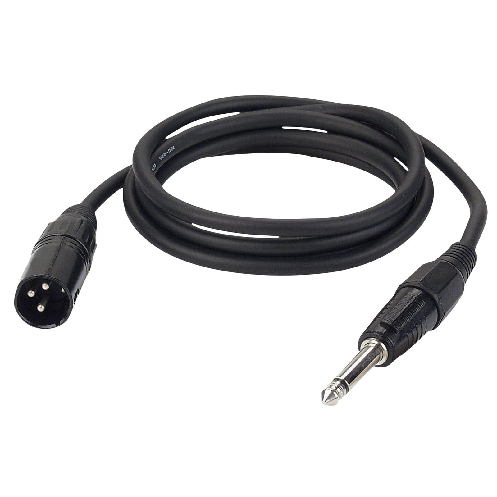 Unbalanced XLR 3 P to Jack mono 1.5 m - DAP FL 13150