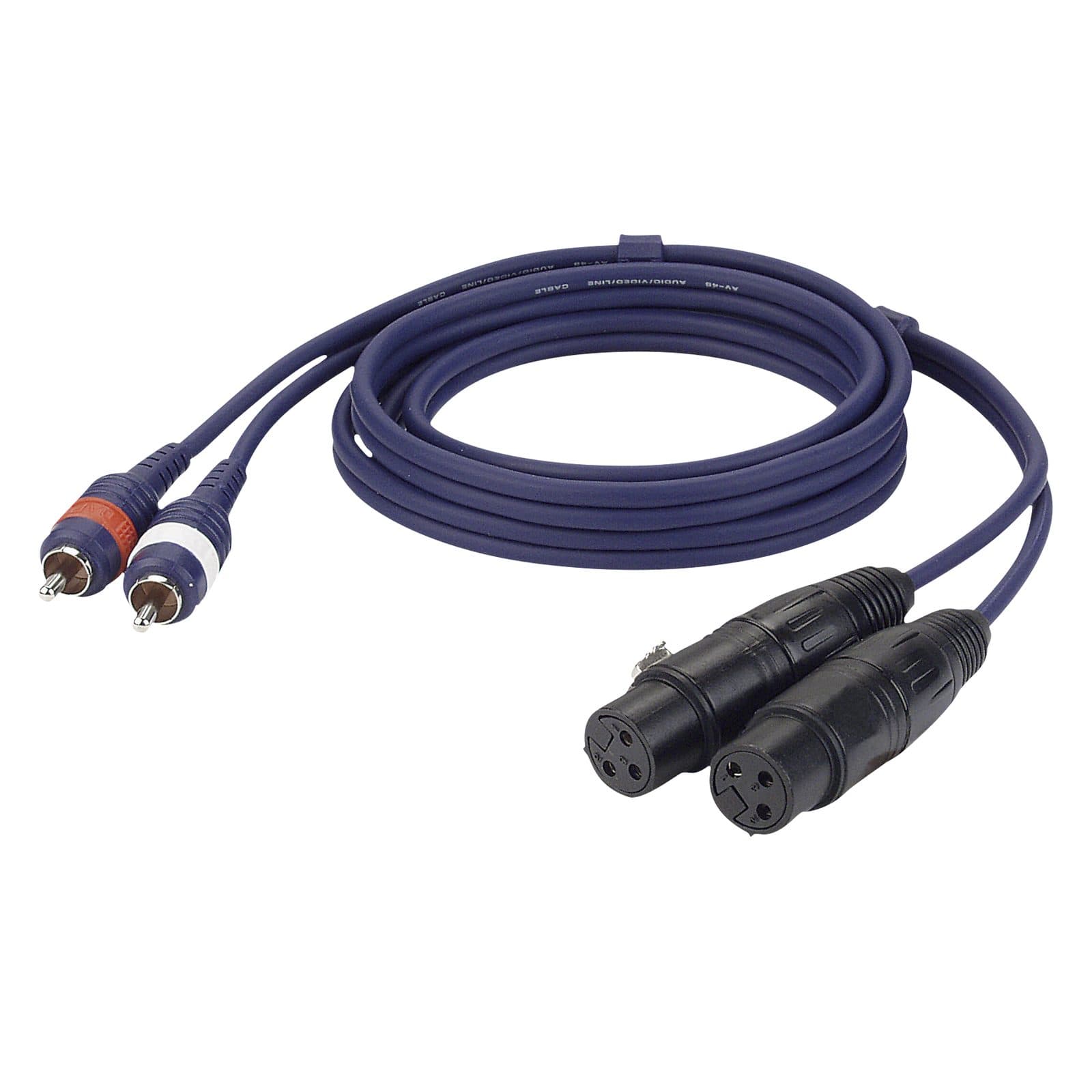 XLR RCA cable - 1.5 m - DAP FL 25150