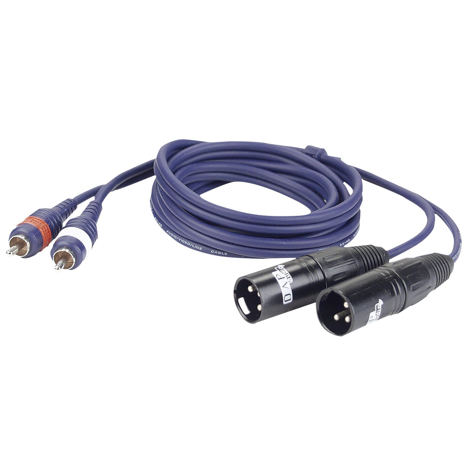 XLR RCA cable - 3 m - DAP FL 263