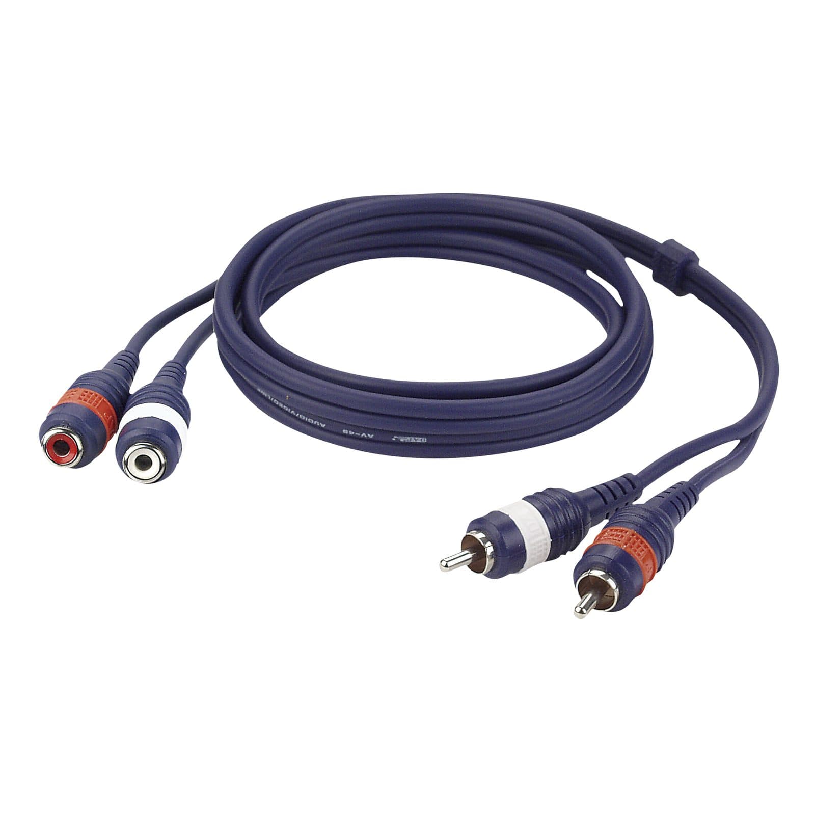 RCA male cable with RCA female - 3 m - DAP FL 273
