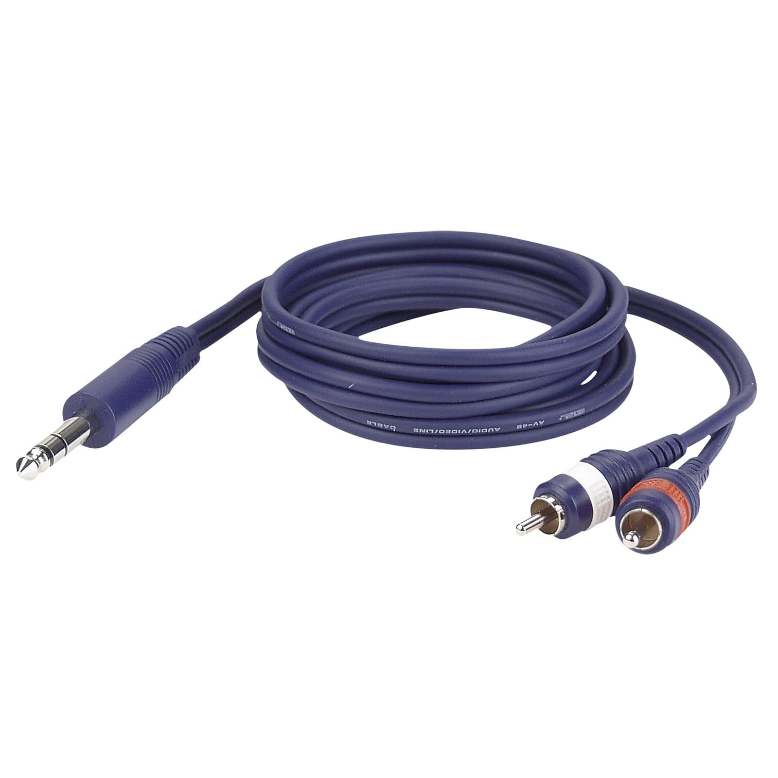Stereo Jack at 2 RCA L/R - DAP FL 353