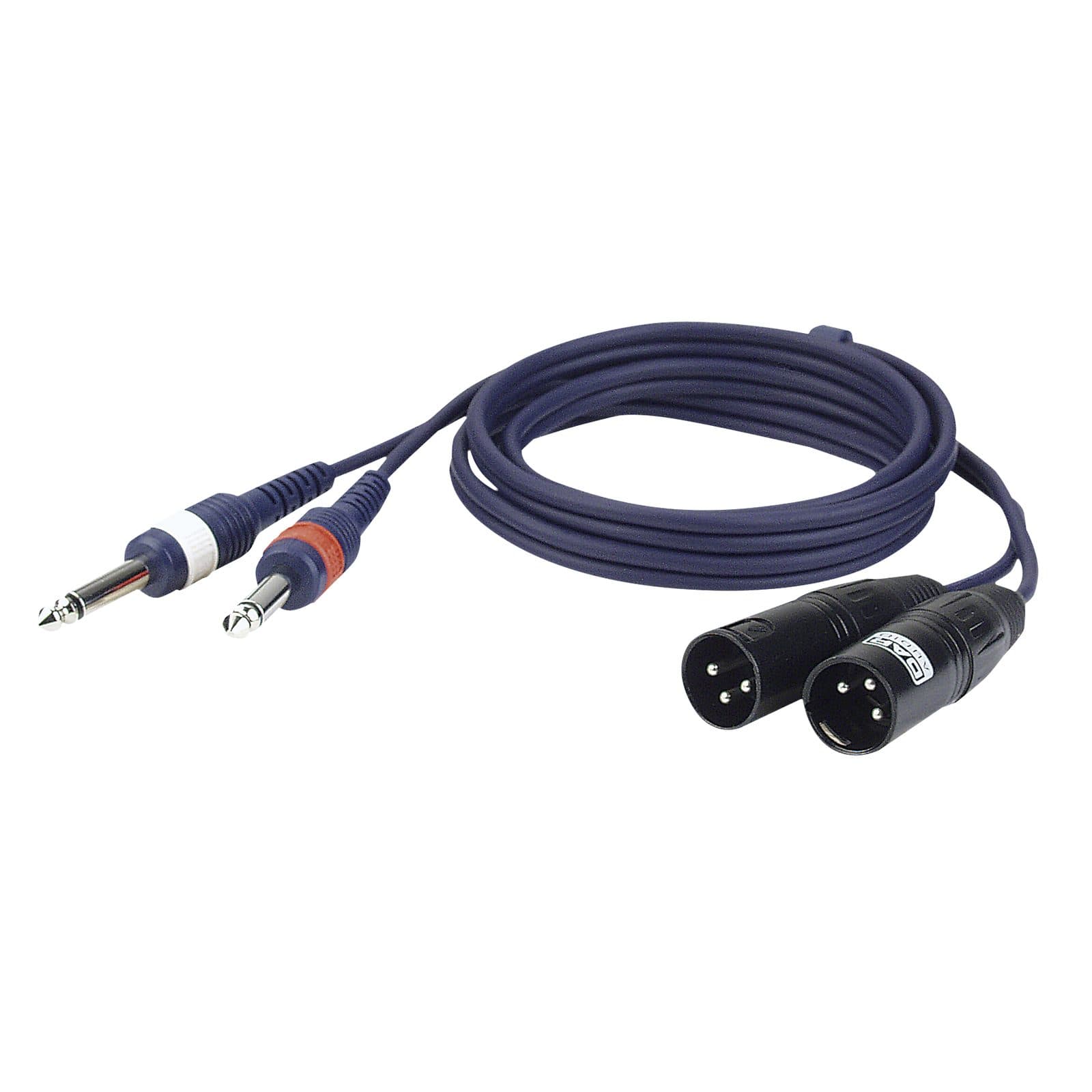 Jack mono L/R to XLR/M 3 P - DAP FL 44150