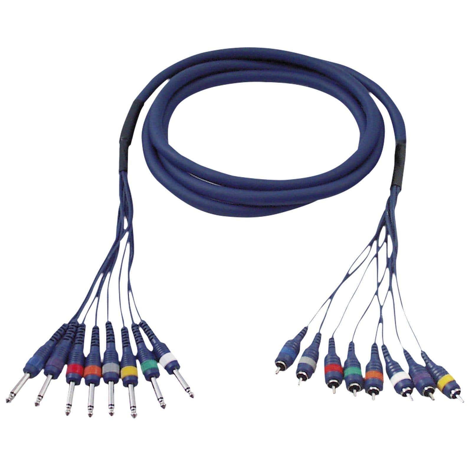 8 Jack mono to 8 RCA/M - DAP FL 64600