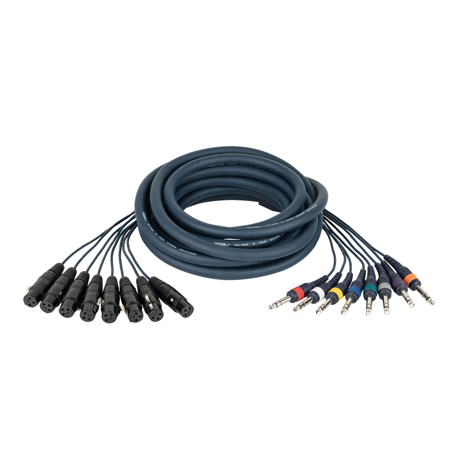 XLR/F 3 P cable to 8 Jack stereo 3 m - DAP FL 67300