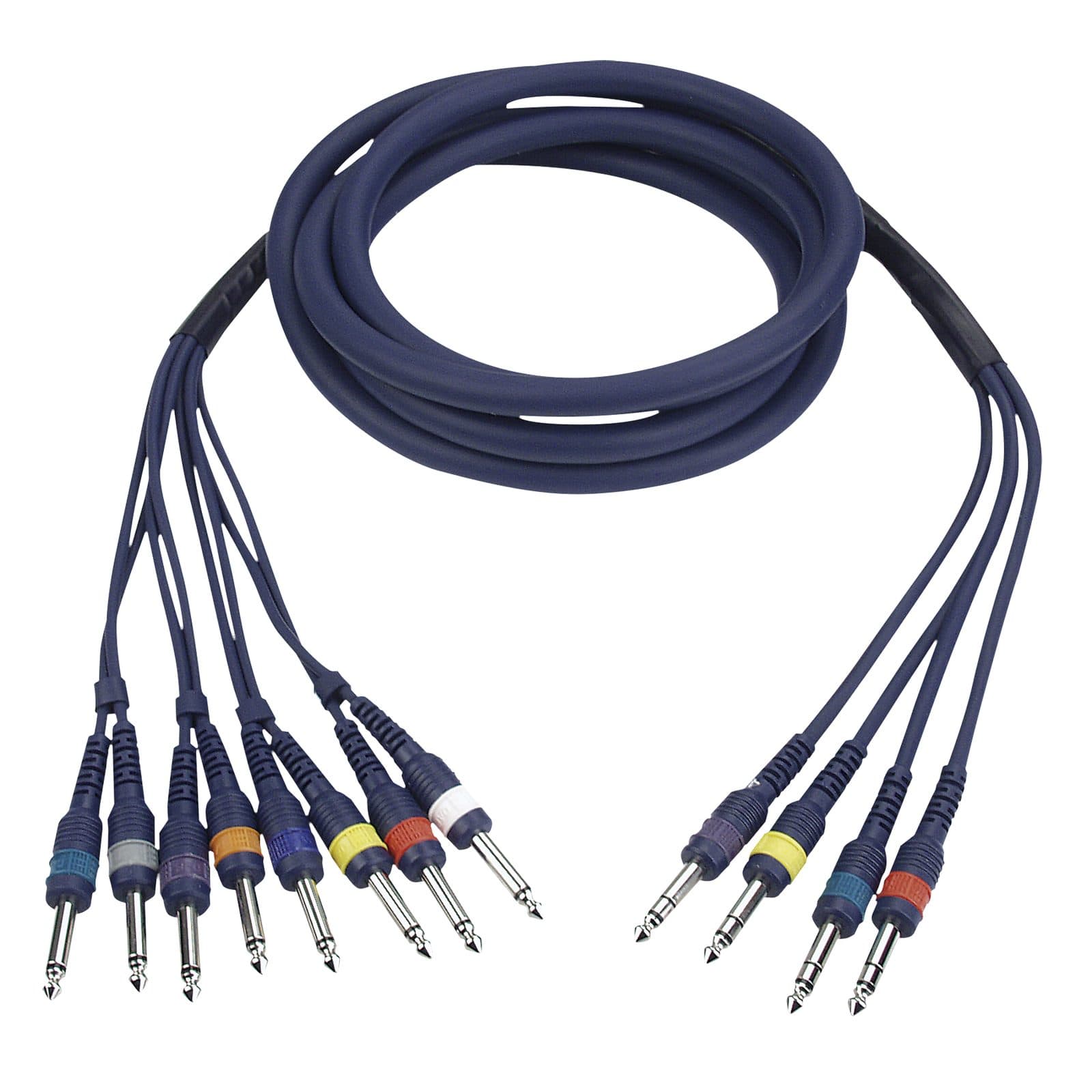 8 Jack mono to 4 Jack stereo - DAP FL 69300