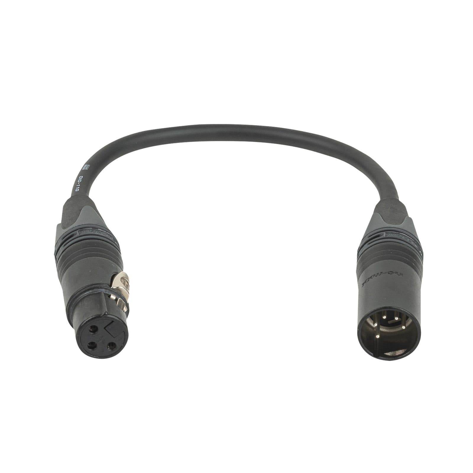 DMX adapter 3 P Female to 5 P Male - DAP FLA 45