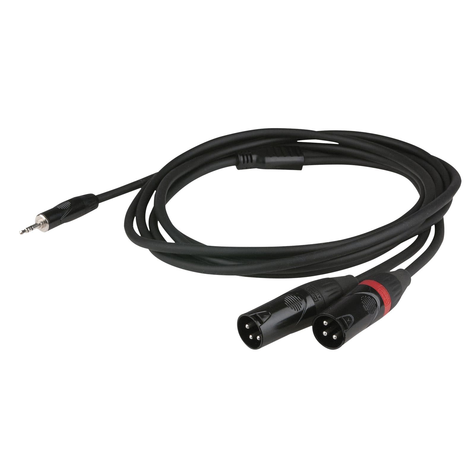 Mini-jack stereo cable to 2 XLR/M 3 P - FLX 463 DAP