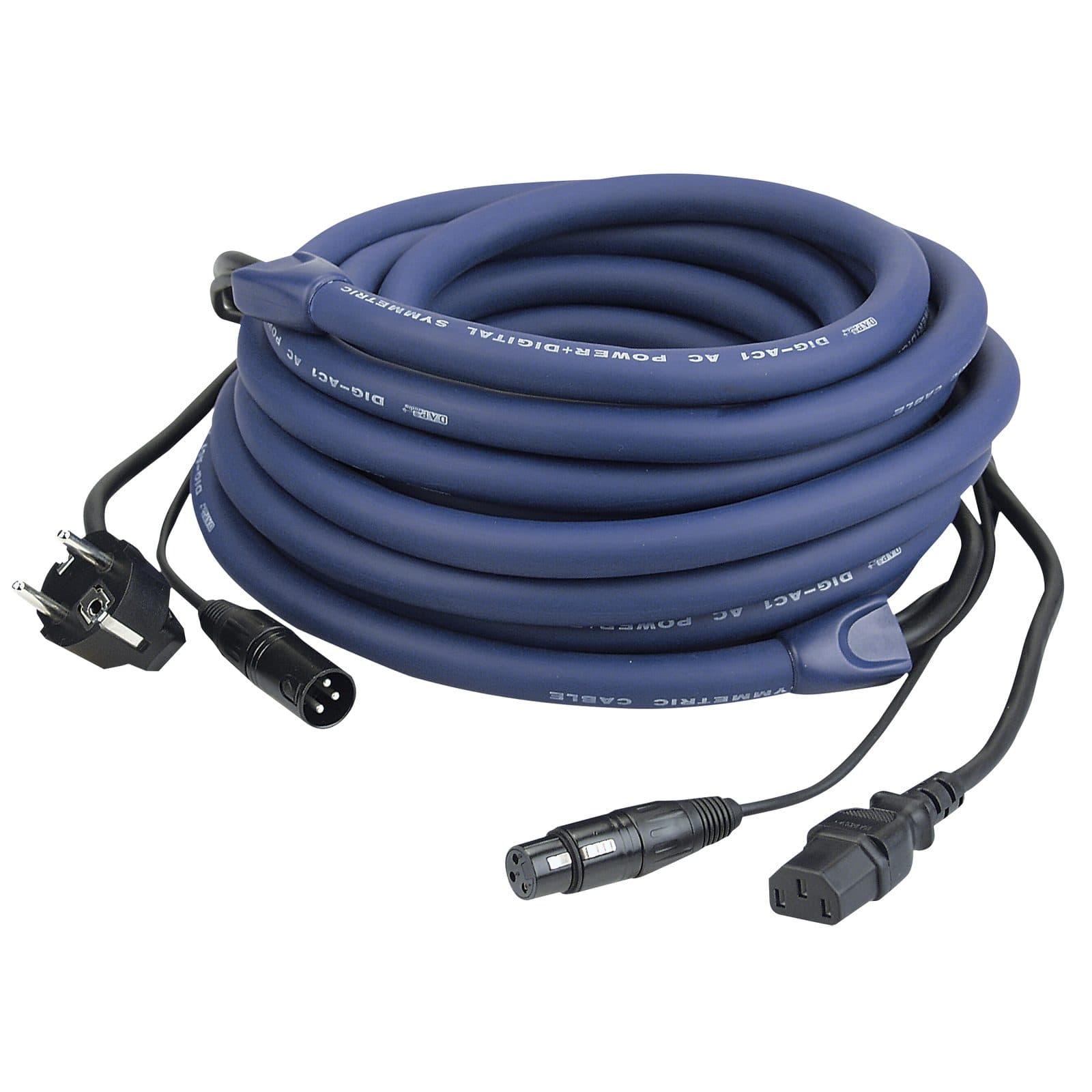 DMX/Power XLR/Schuko cable - FP 0410 DAP