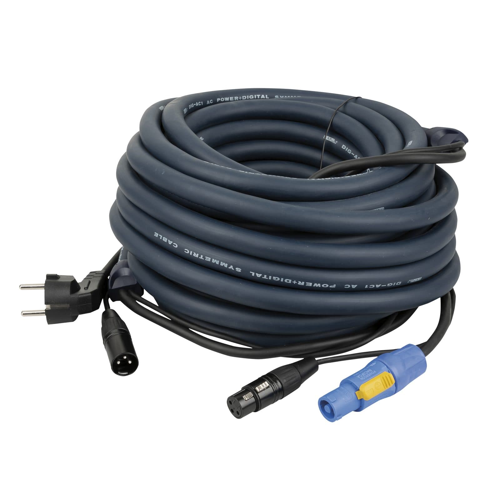 DMX/Power cable - Schuko/XLR - FP 0610 DAP
