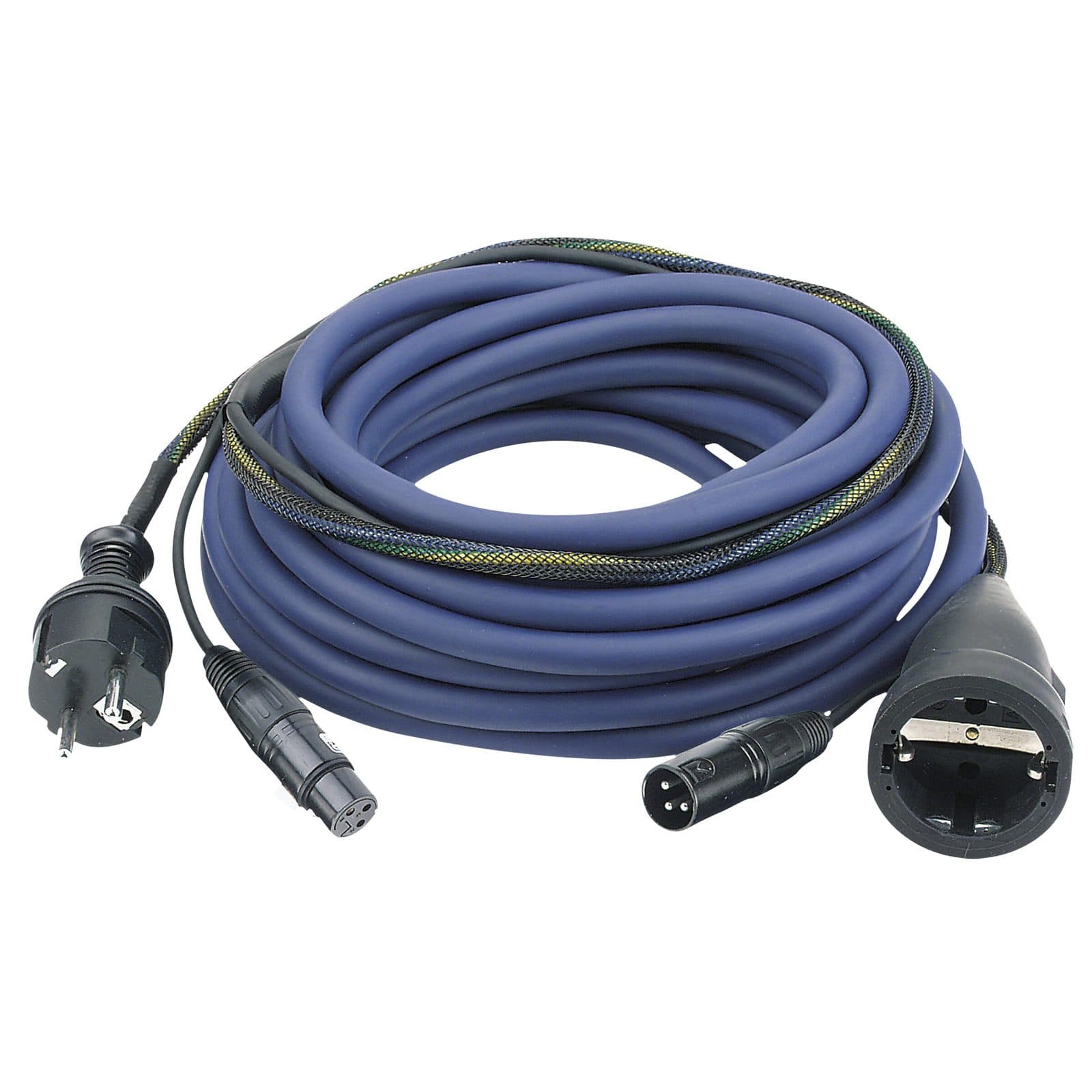 Audio/Power Schuko/XLR cable - 10 m - FP DAP 0910