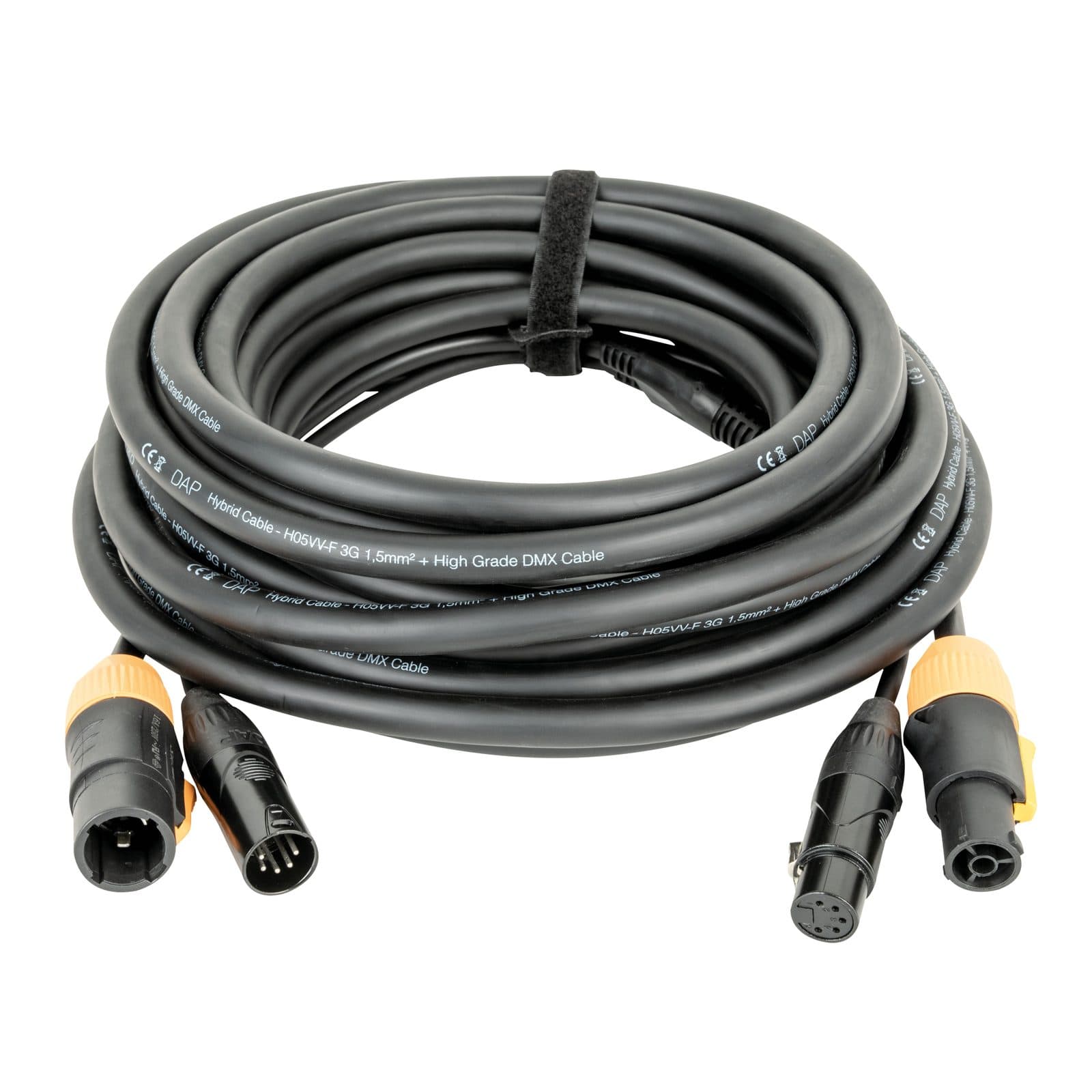 Power Pro True & XLR 5 pin hybrid cable - FP 2315 DAP
