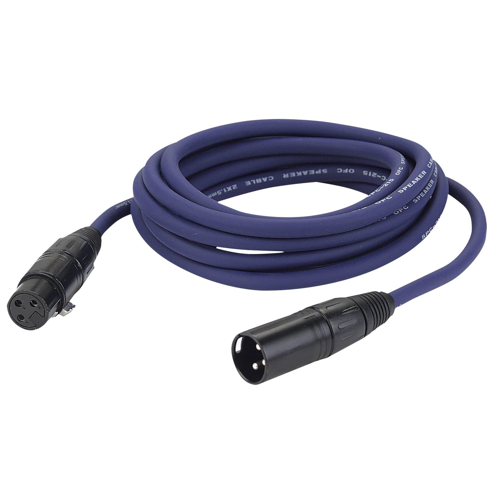 XLR/F 3P to XLR/M 3P - 2x 1.5 mm² - DAP FS033