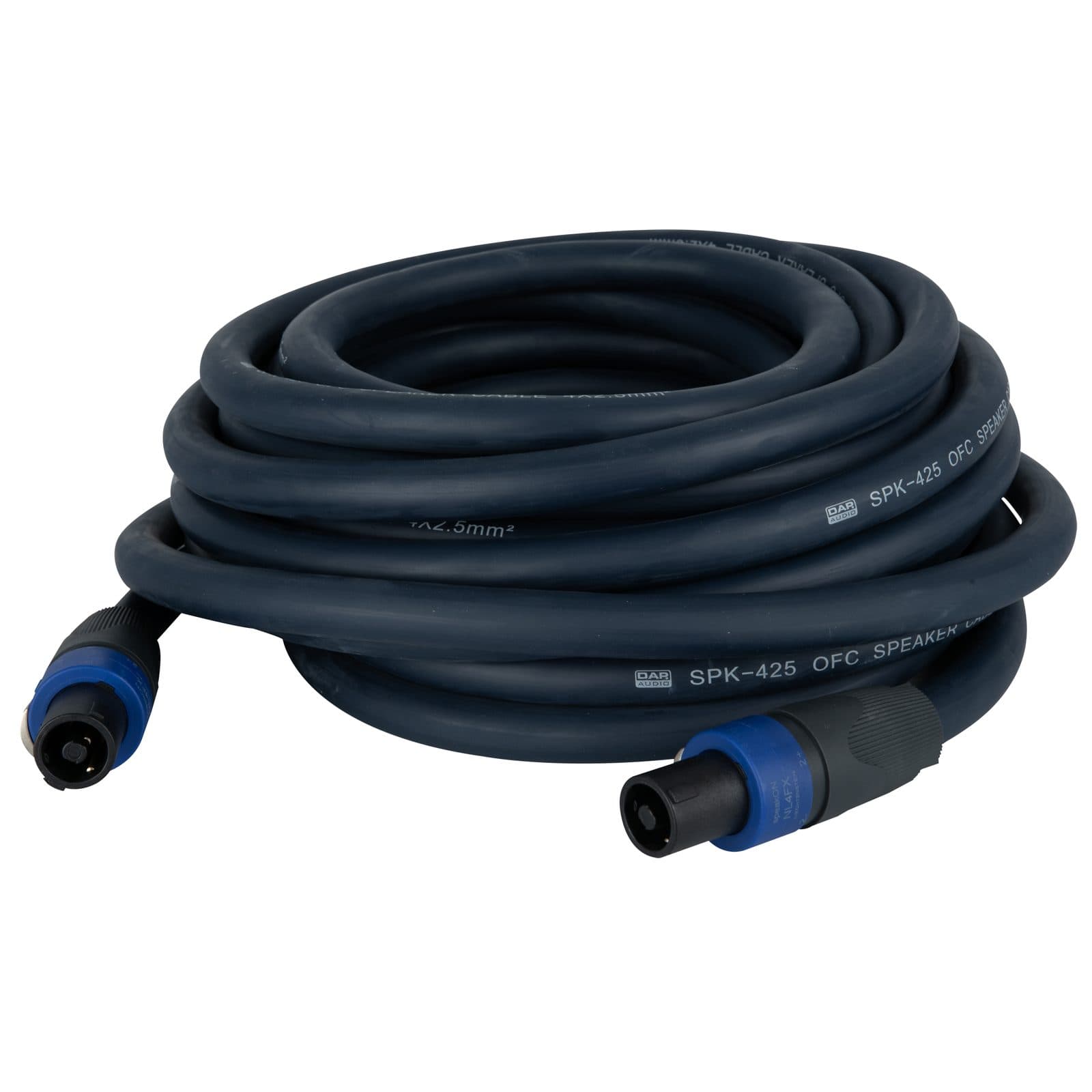 SpeakON Cable to SpeakON - 4x2.5 mm² - Neutrik 10m - DAP FS1410