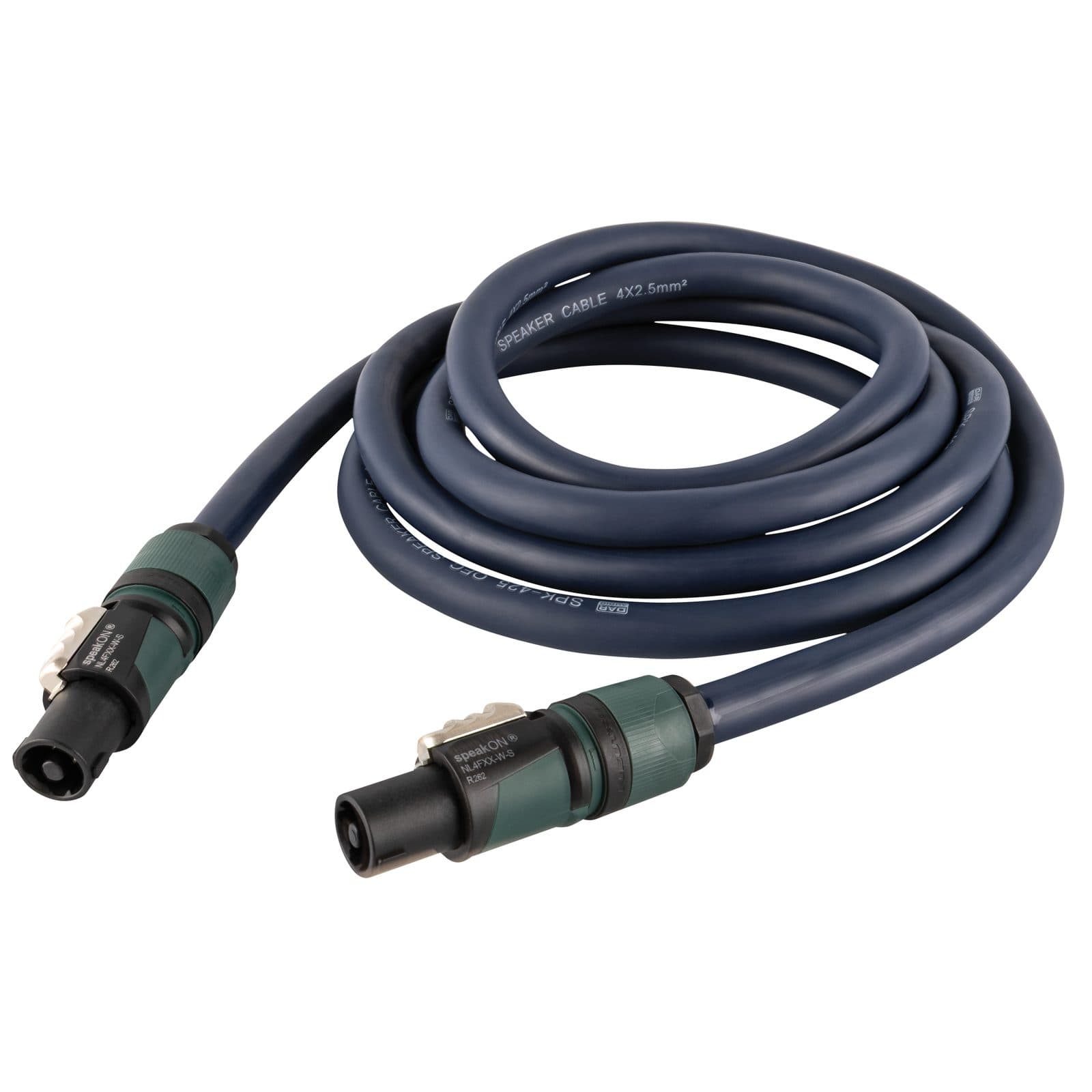 SpeakON to SpeakON Cable - 4x2.5 mm² - Neutrik 3m - DAP FS143