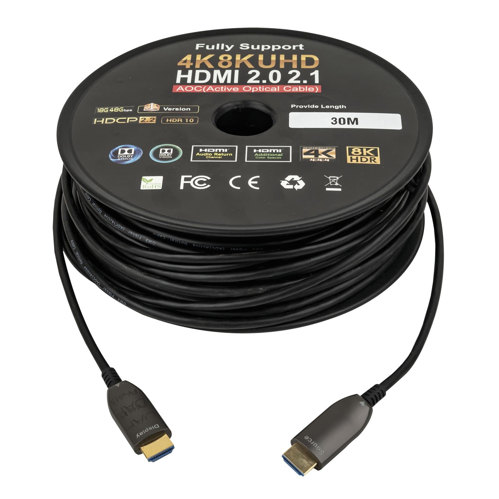 HDMI cable 2.0 Fibre 30 m - DAP FV 4630
