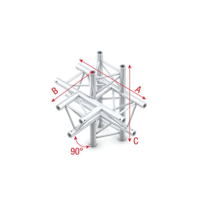 Triangle G Truss - 5 -way - 74 cm - Milos GT 30021