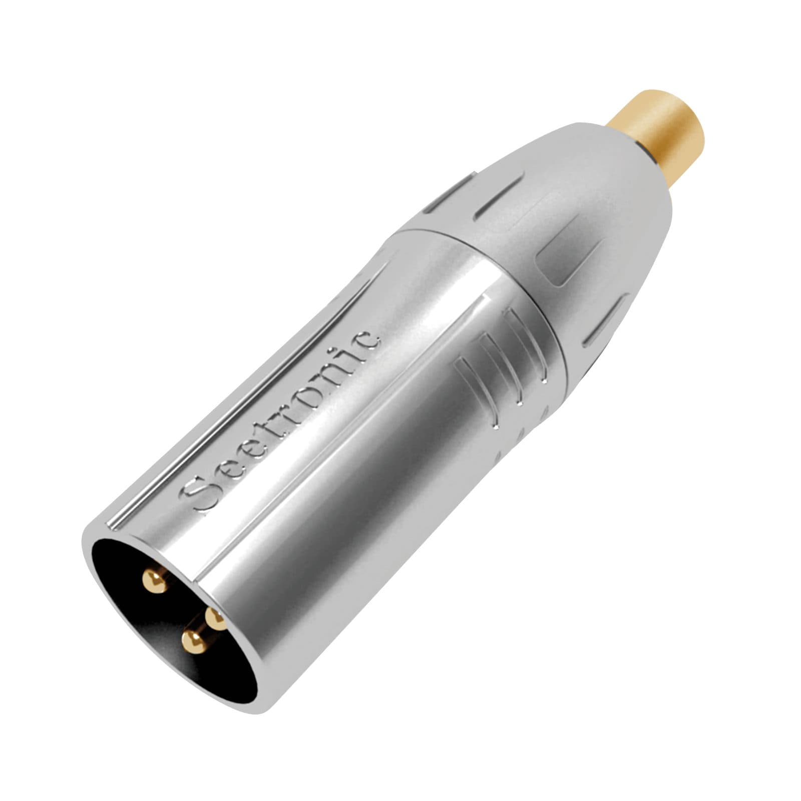 XLR adapter 3 P to female RCA - Seetronic MA 3 MRF