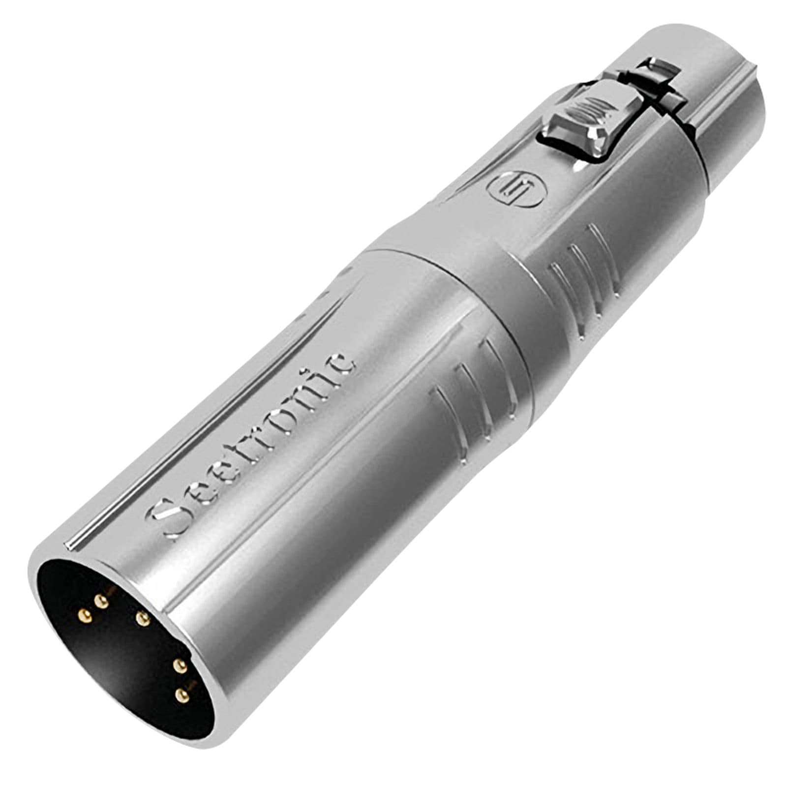 XLR adapter 5 P to XLR 3 P female - Seetronic MA 5 M 3 F
