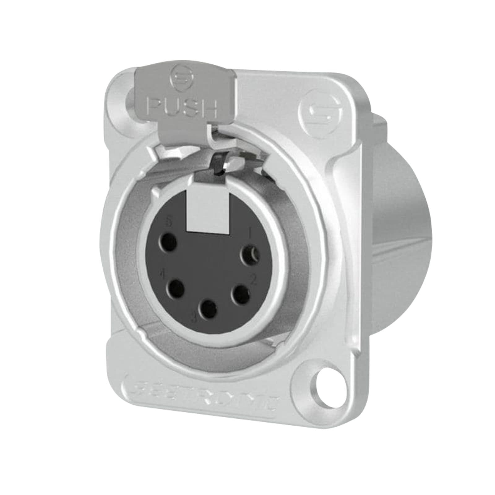 XLR 5 P chassis - female - Seetronic MK 5 F 2 C