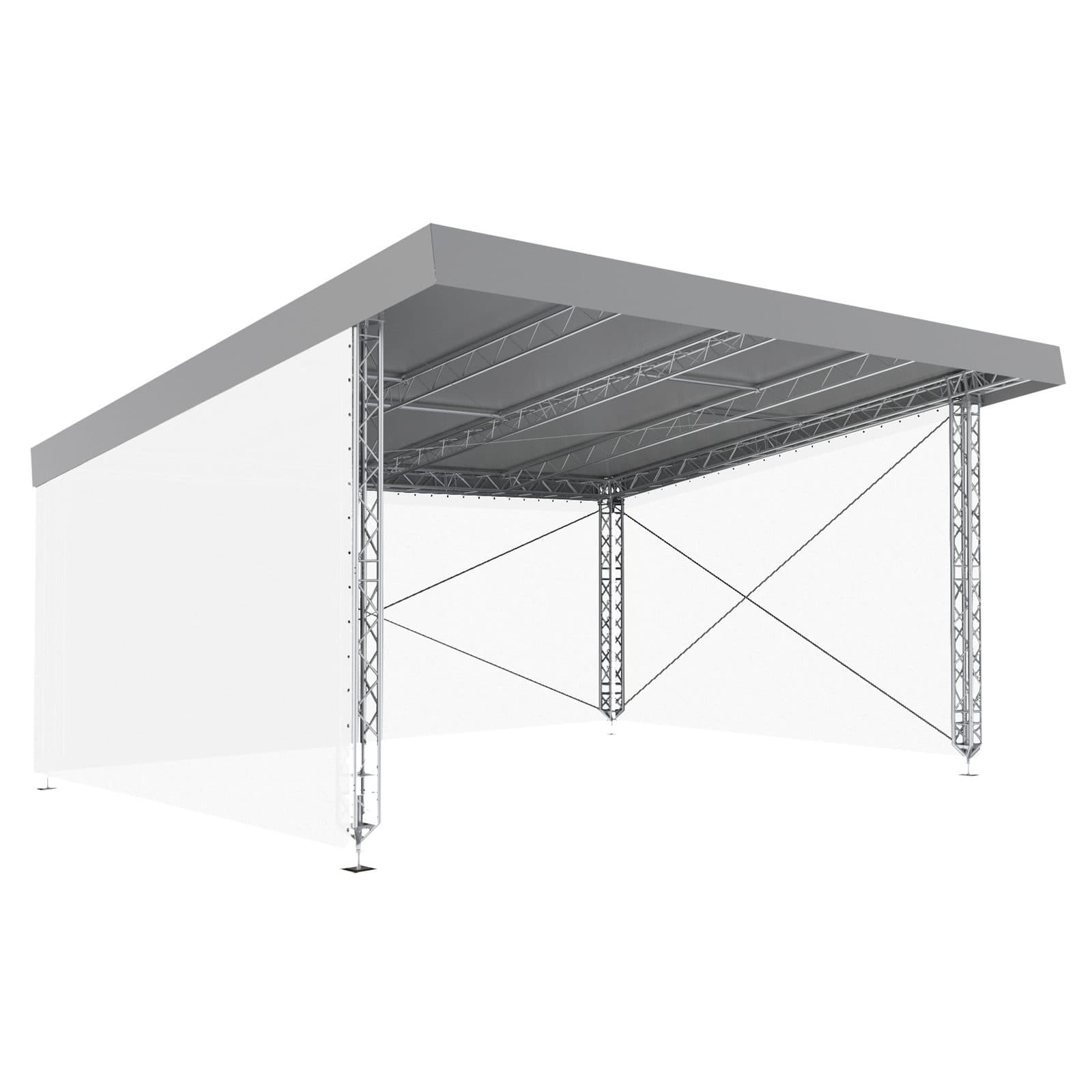 MR 0 Sloping Roof System with Canopy - Milos MR 086 SLP