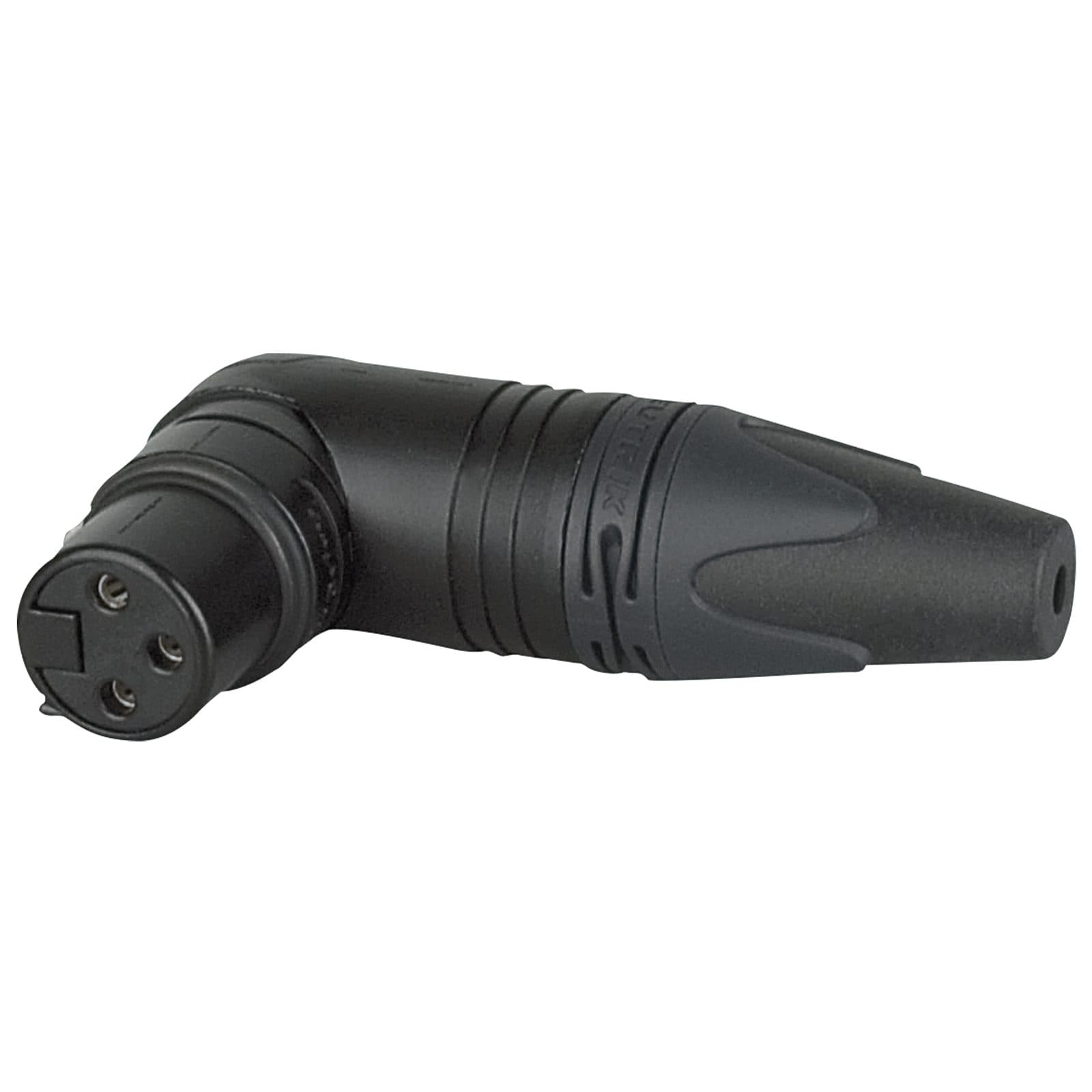 XLR 3 P 90 ° Connector - Neutrik NC 3 FRXBAG