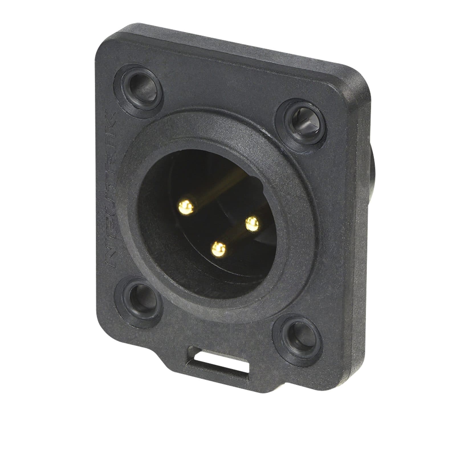 XLR 3 P Bad chassis - Neutrik NC 3 MDXTOP