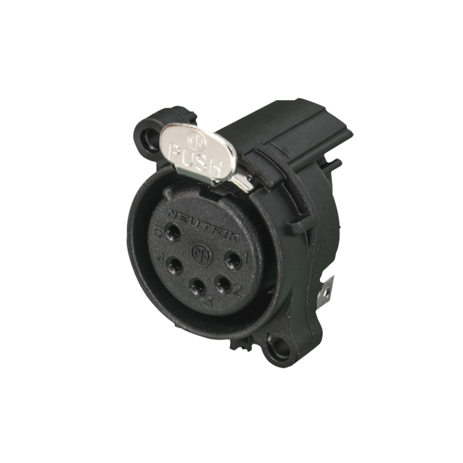 XLR 5 P chassis - female - Neutrik NC 5 FAH