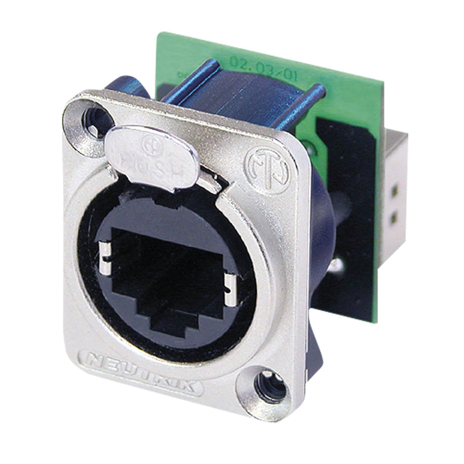 etherCON D-size Silver - Neutrik NE 8 FDP
