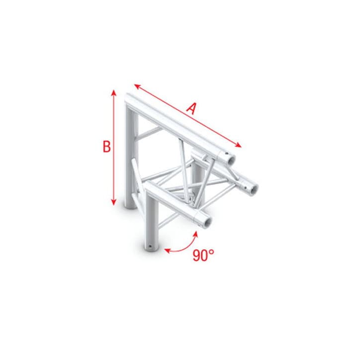 Triangle P Truss - Corner apex up P - Milos PT 30006