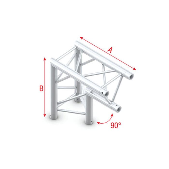 Triangle P Truss - Corner apex down P - Milos PT 30007