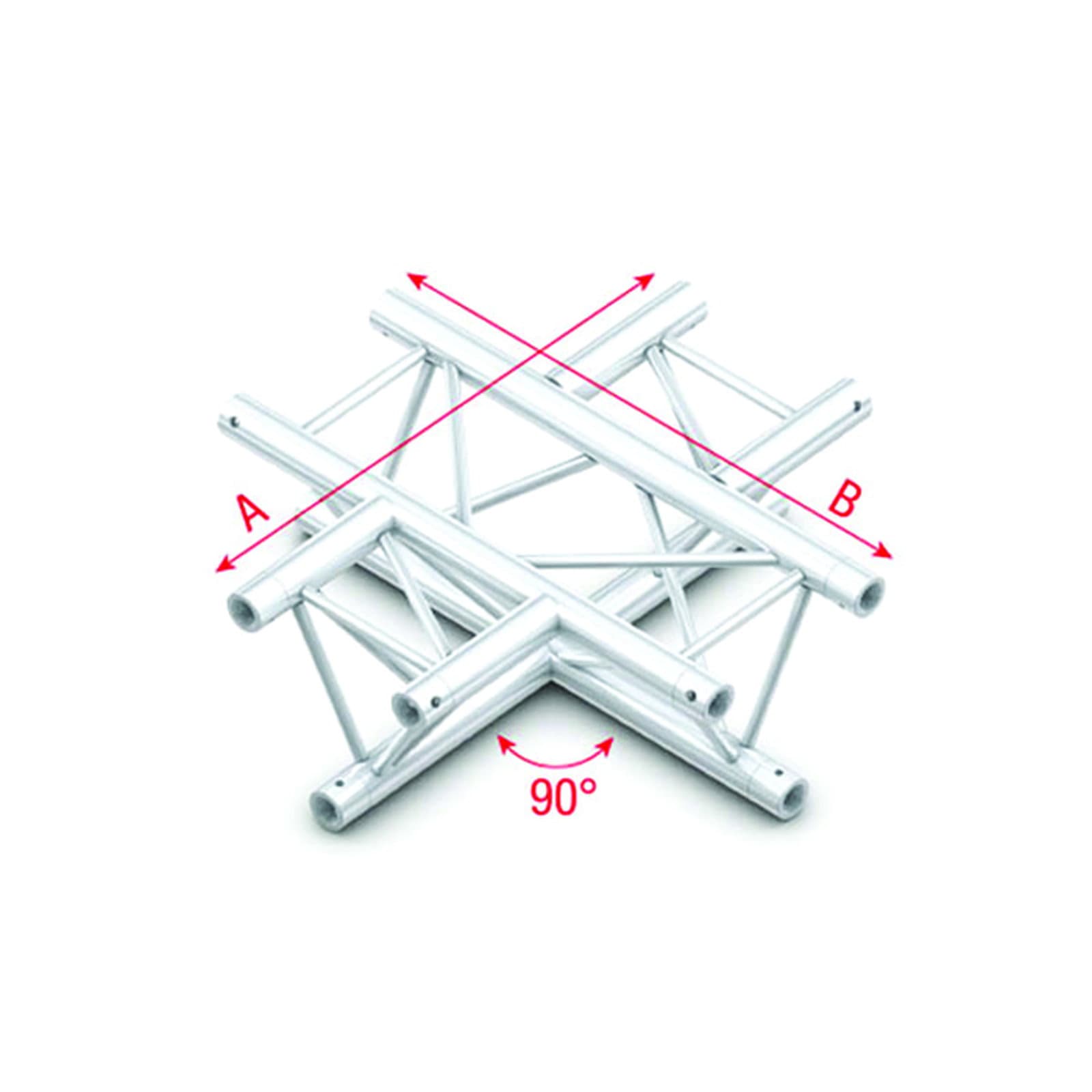 Triangle P Truss - 4 -way - 50 cm P - Milos PT 30041