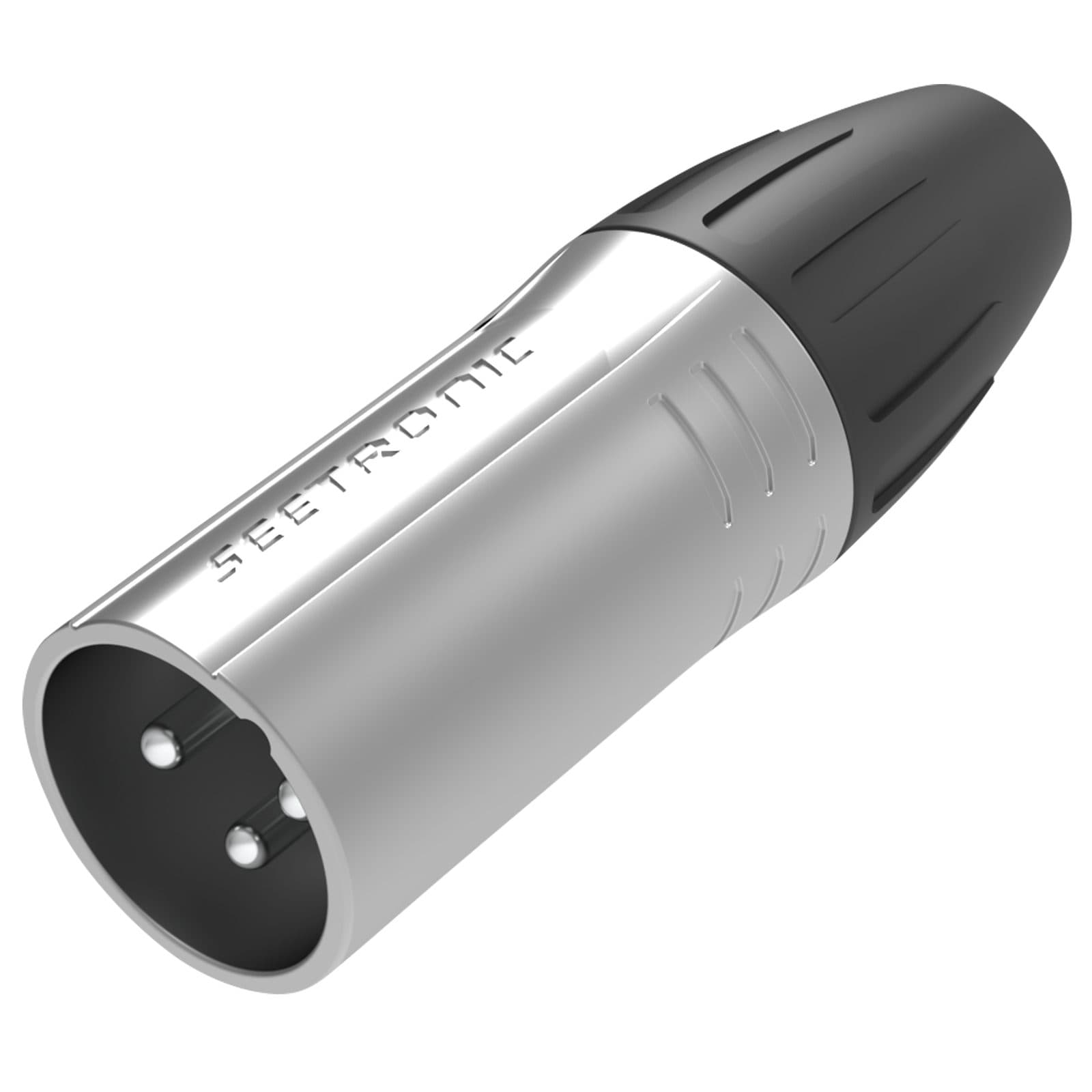 XLR 3 P Connector - Seetronic SCMM 3 BK