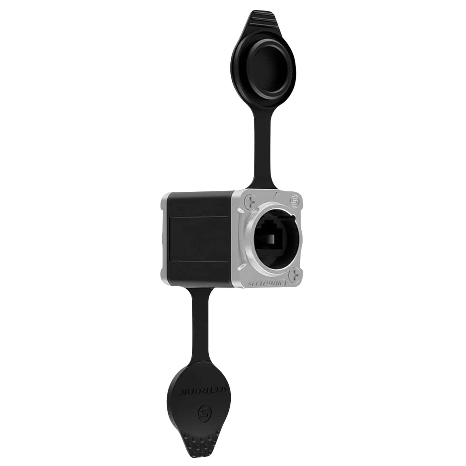 RJ 45 Feed-Through Connector Cat 5 e - Seetronic SE 8 FF 05