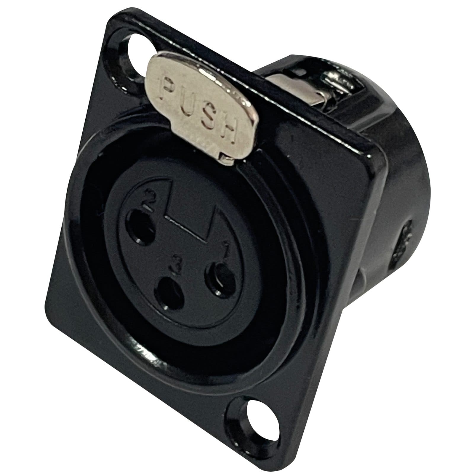 XLR 3 P chassis - female - DAP XFC 303 B