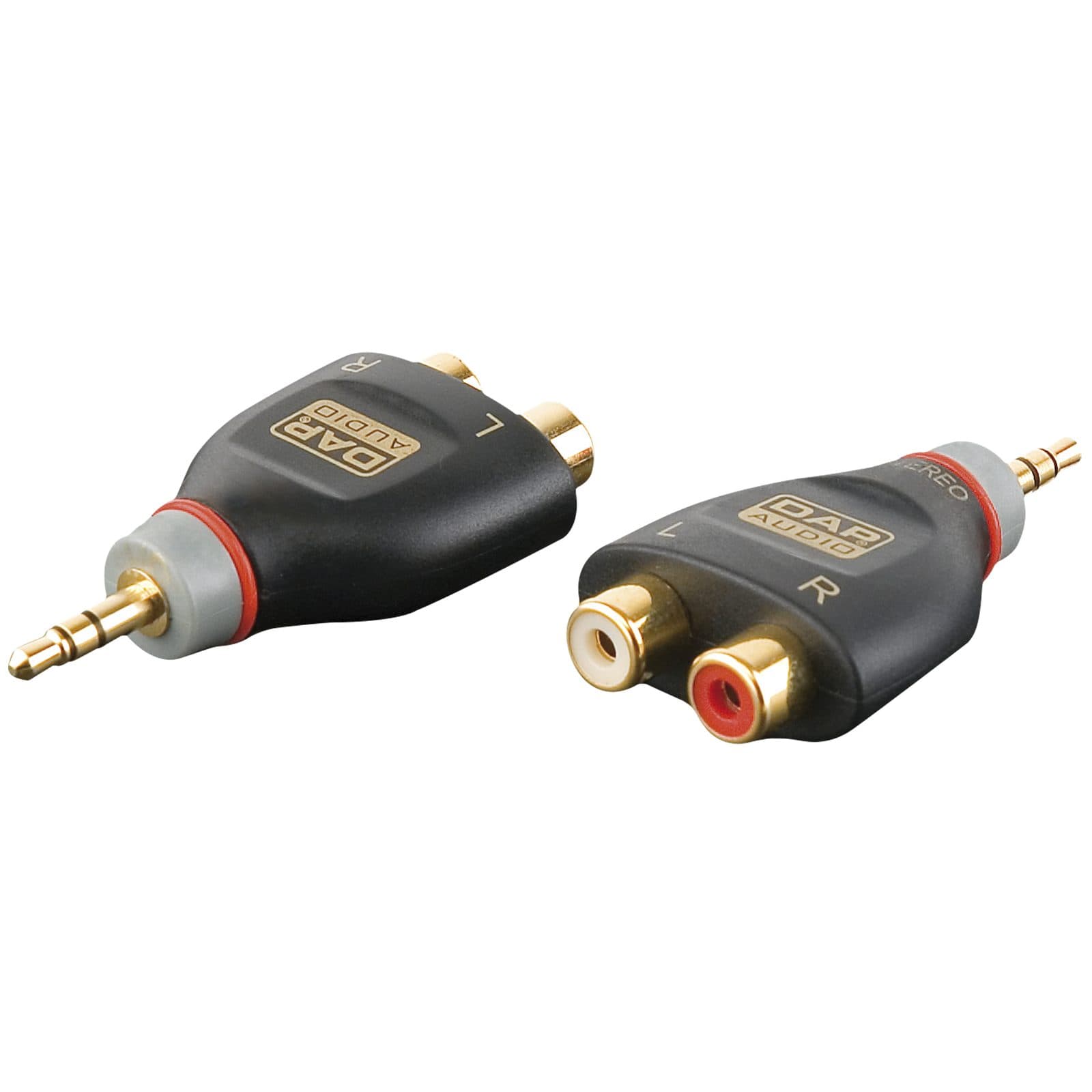 Mini-jack/M stereo to 2 x RCA/F - DAP XGA 17