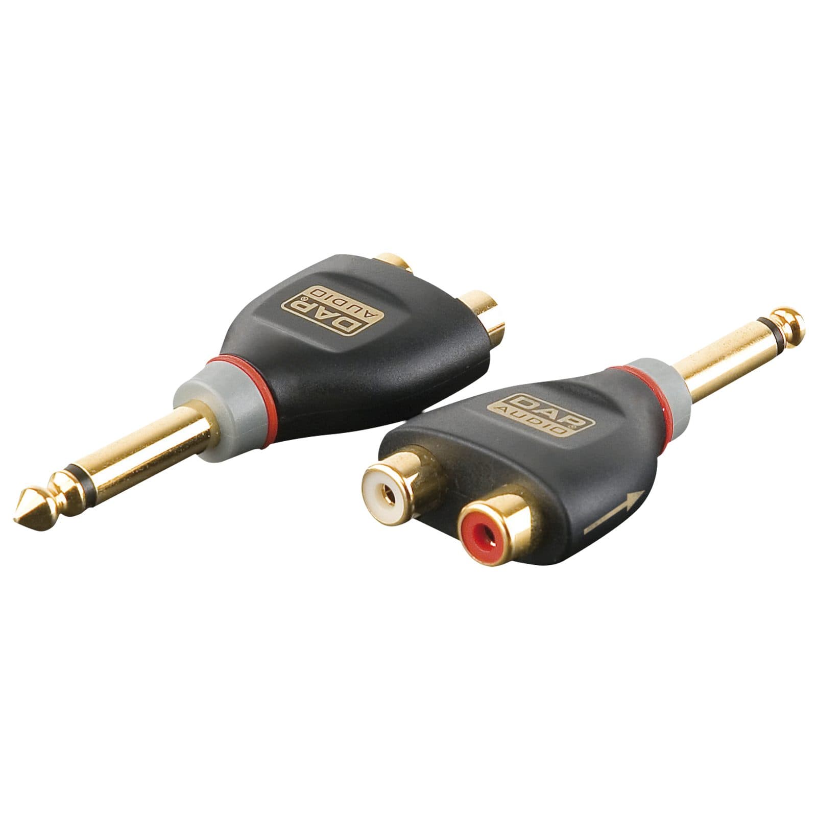 Jack/M mono to 2 x RCA/F - DAP XGA 41